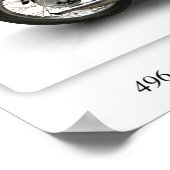 Matchless G50 Built 1960-motorfiets - A3 Poster (Hoek)