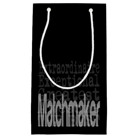 Matchmaker Extraordinaire Klein Cadeauzakje (Voorkant)