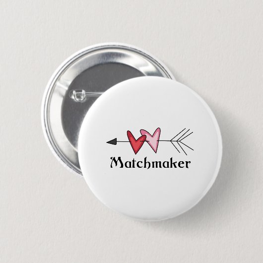 MATCHMAKER RONDE BUTTON 5,7 CM (Voorkant /achterkant)