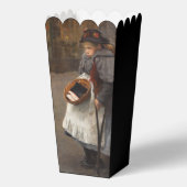 Matchstick Meisje Arme Straat Urchin Stadsarmoede Bedankdoosjes (Achterkant)