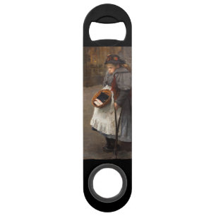 Matchstick Meisje Arme Straat Urchin Stadsarmoede Speed Flessenopener