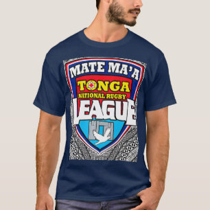 Mate Maa onga Ikale ahi Rugby league ongan Desi T-shirt