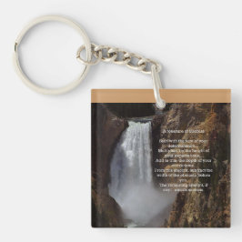 Mate van succes sleutelhanger