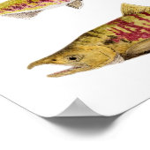 Mated Pair of Chum Salmon Poster (Hoek)