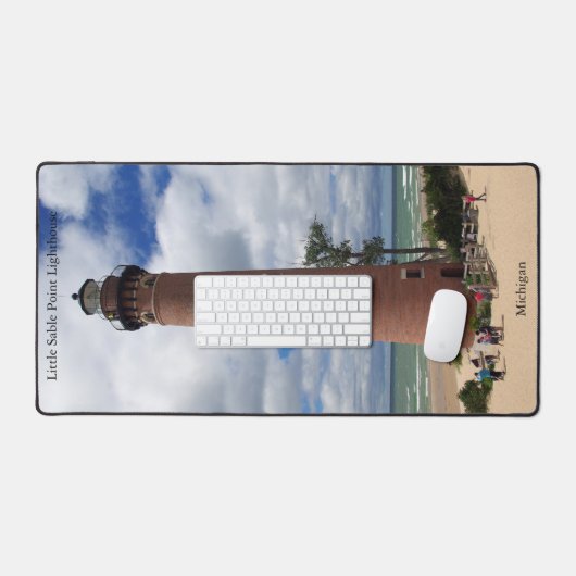 Matelas de bureau Little Sable Point Lighthouse (Clavier et souris)