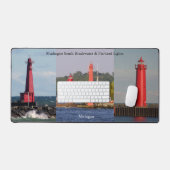 Matelas de bureau Muskegon South Bkw & Pierhead Li (Clavier et souris)