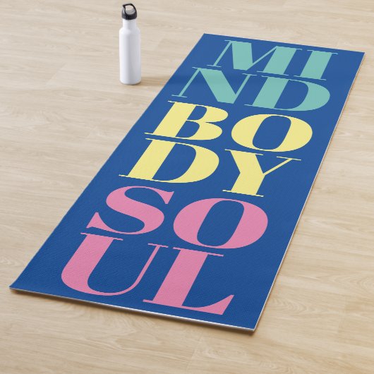 Matelas de yoga de l'âme du corps mental pour la r (En situation)