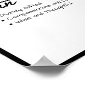 Mateo, Jongen Persoonlijke Naam Definitie Poster (Hoek)