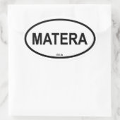 MATERA OVALE STICKER (Tas)