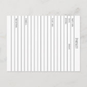 Materia Medica peterselie Spice Herbal Study Kaart (Achterkant)