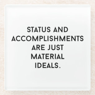 Materiaal Ideal Glass Onderzetter