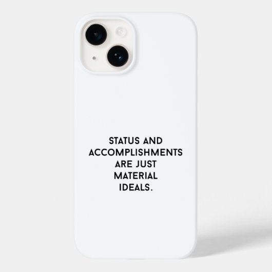 Material Ideals iPhone Case (Achterkant)