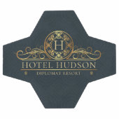Matériel de marketing de luxe de l'hôtel (Plat)