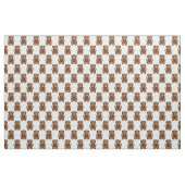 Matériel de tissu d'impression d'ours de nounours (Yard)