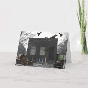 "Materiële Wereld" Verjaardagskaart Kaart