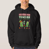 Maternelle Enseignant Elf Christmas Light Sweat U (Devant)
