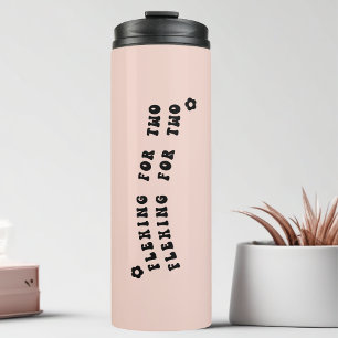 Maternity Gym Workout Fitness Mama om zwanger te z Thermosbeker