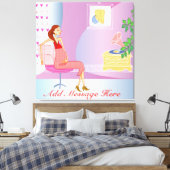 Maternity Mom Wrapped Canvas (Insitu (Slaapkamer))