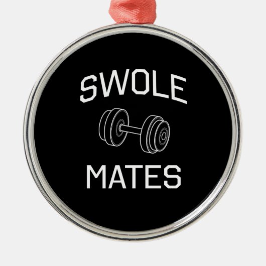 Mates Metalen Ornament (Voorkant)