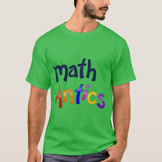 Math Antics Kleurrijk Logo T-shirt