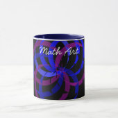 Math Art Bing café Mug (Centre)