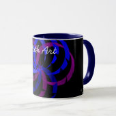 Math Art Bing café Mug (Devant droit)