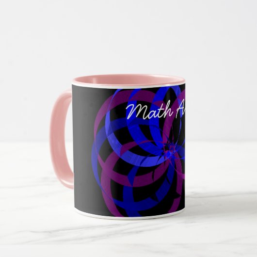 Math Art Bing café Mug (Devant gauche)
