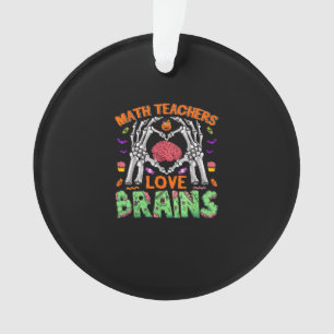 Math Cerveau Coeur Squelette Main Zombie Halloween