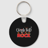 Math Christmas Jingle Bells Rock Math Funny Christ Sleutelhanger (Voorkant)