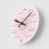 Math Clock Ronde Klok (Hoek)