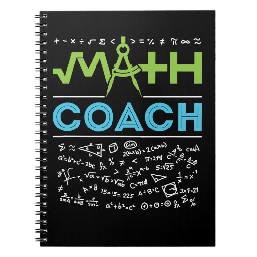 Math Coach Mathematics Tutor Notitieboek (Voorkant)