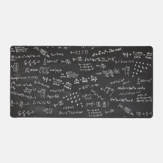 Math Design Mathématiques Formules Équations (Recto)