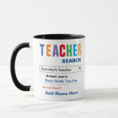 Math enseignant cadeau Mug (Gauche)