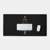 Math Enseignant Christmas Elf Cadeau design (Clavier et souris)