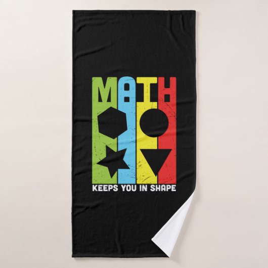 Math Enseignant Math Math vous maintient dans la f (Serviette de bain)