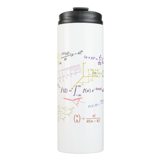 math equations and formulas thermosbeker (Voorkant)