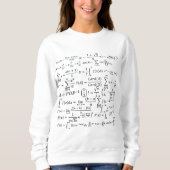 math equilibries en formua's trui (Voorkant)