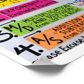 Math For High School photo Poster (Coin)