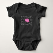 Math formulas for smart heads romper (Voorkant)