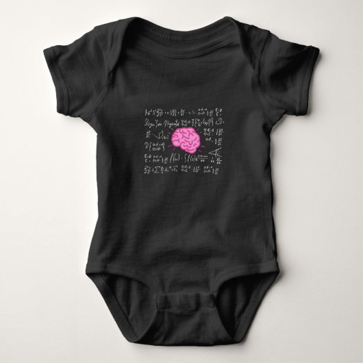 Math formulas for smart heads romper (Voorkant)