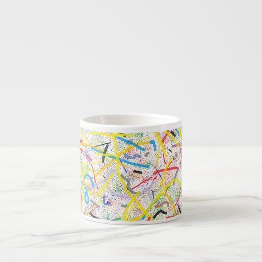 Math fou Funky Espresso Mug (Devant)