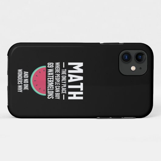 Math. Funny Math Sarcasm Quote Gift Case-Mate iPhone Case (Achterkant (horizontaal))