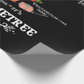 Math Geometry Christmas Tree Geometree Teacher Cadeaupapier (Hoek)