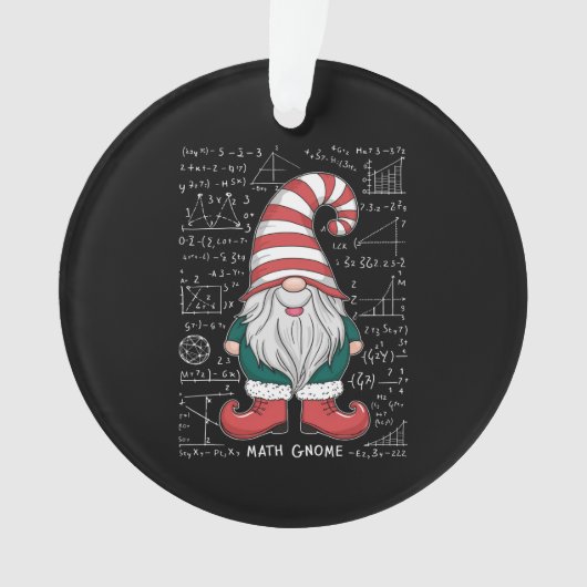 Math Gnome Groupe de jumelage de famille Noël (devant)