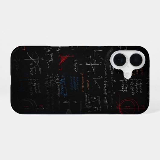 Math iPhone 16 Coque (Verso Horizontal)