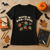 Math Is Boo-tiful Teacher Halloween Spooky Math T-shirt