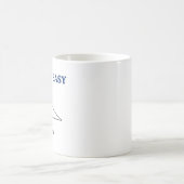 "Math is Easy Funny Coffee Mug - Cadeau pour les é (Centre)