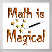 Math is Magical Poster (Devant)