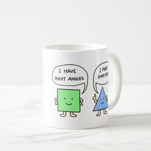 Math Joke Mug Custom Math Mug Math Math Enseignant (Devant droit)