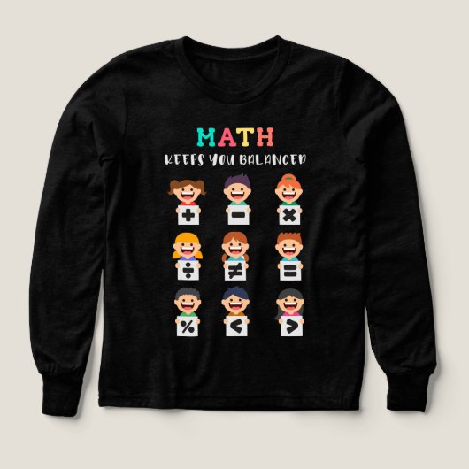 Math keeps you balanced (Motif recto)